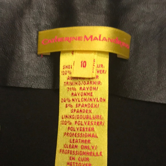 Leather min skirt - Picture 4 of 4